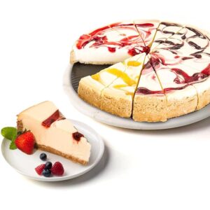 Fruit Cheesecake Sampler 10" - Pre-sliced 16 pcs