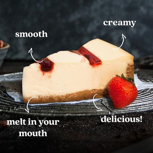 Fruit Cheesecake Sampler 10" - Pre-sliced 16 pcs - Image 2